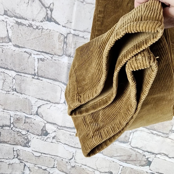 Volcom Stoned  Straight Corduroy Pants Caramel Size 24 - Picture 14 of 16